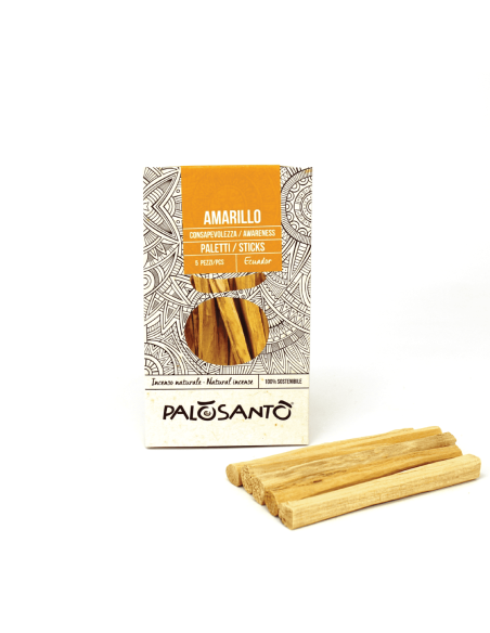 Palitos de Palo Santo Amarillo