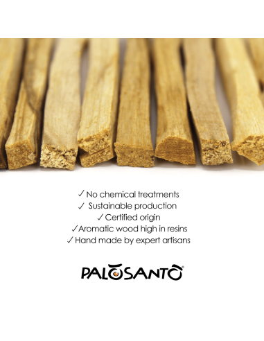 Palitos de Palo Santo Amarillo