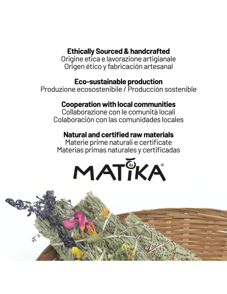 Salvia del Deserto & Palo Santo - Smudge e Paletto Incenso Naturale ed Ecosostenibile