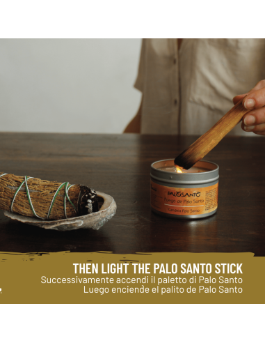 Cedro & Palo Santo - Smudge e Paletto...