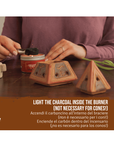 Kit Brucia Incenso, Trucioli Ritual,...