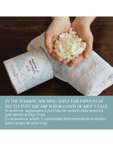 Copeaux de Savon de Marseille pour le Soin du Corps et la Lessive