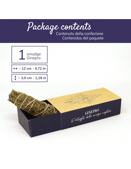 Ginepro Smudge Incenso Naturale e Ecosostenibile