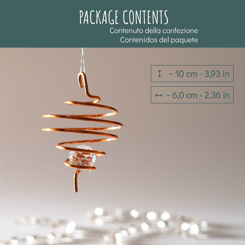 Spirale di Luce In Rame - Mini - dettaglio 3