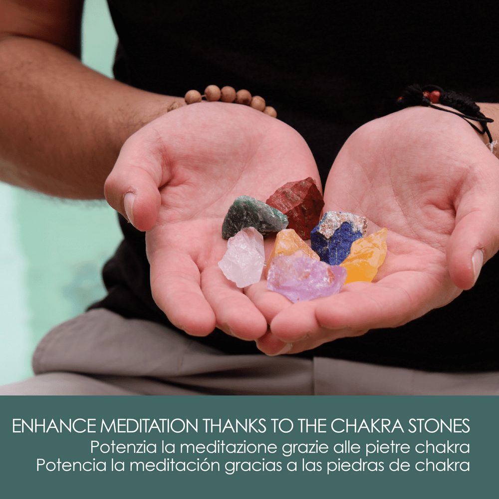 Pietre Grezze dei 7 Chakra per Cristalloterapia - dettaglio 5