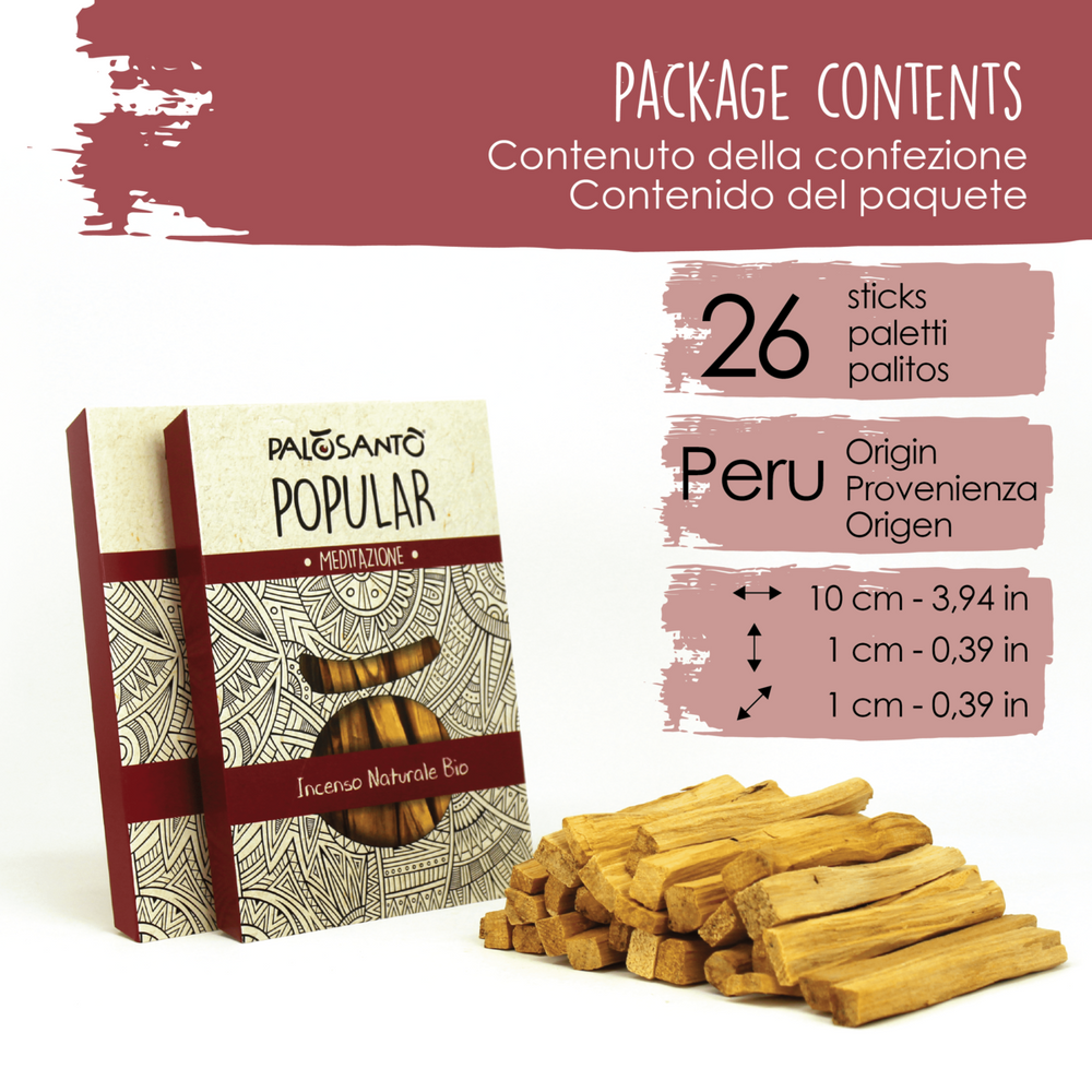 Paletti Palo Santo Popular Ayabaca - Incenso Naturale da Produzione Etica e Sostenibile - dettaglio 6