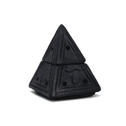 Brucia Incenso Braciere Piramide Nera