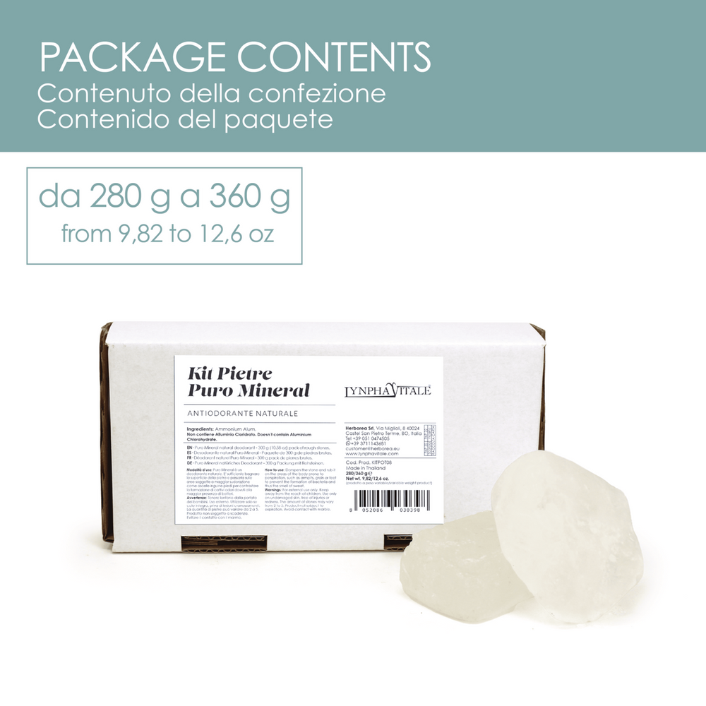 Pietra Puro Mineral 80-120 g Allume di Ammonio - dettaglio 4