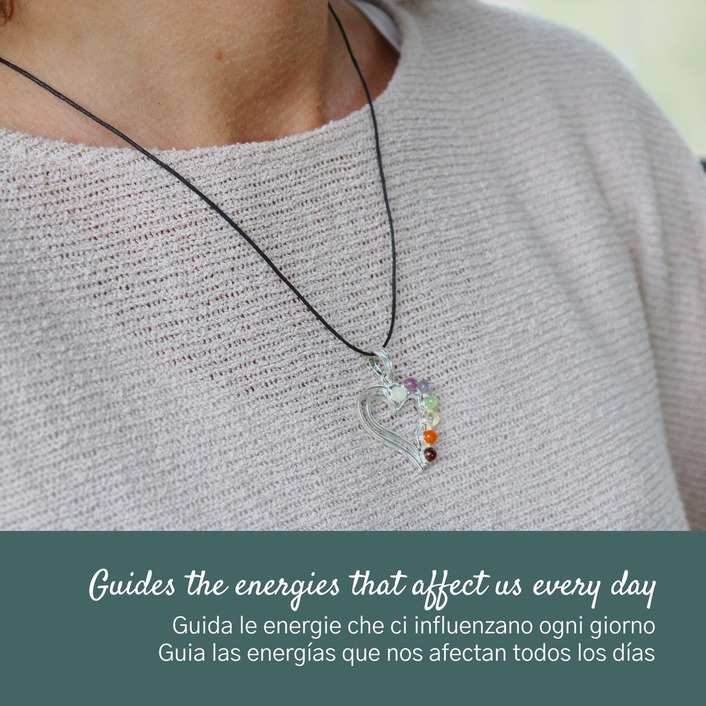 Ciondolo dei 7 Chakra - Cuore - dettaglio 5