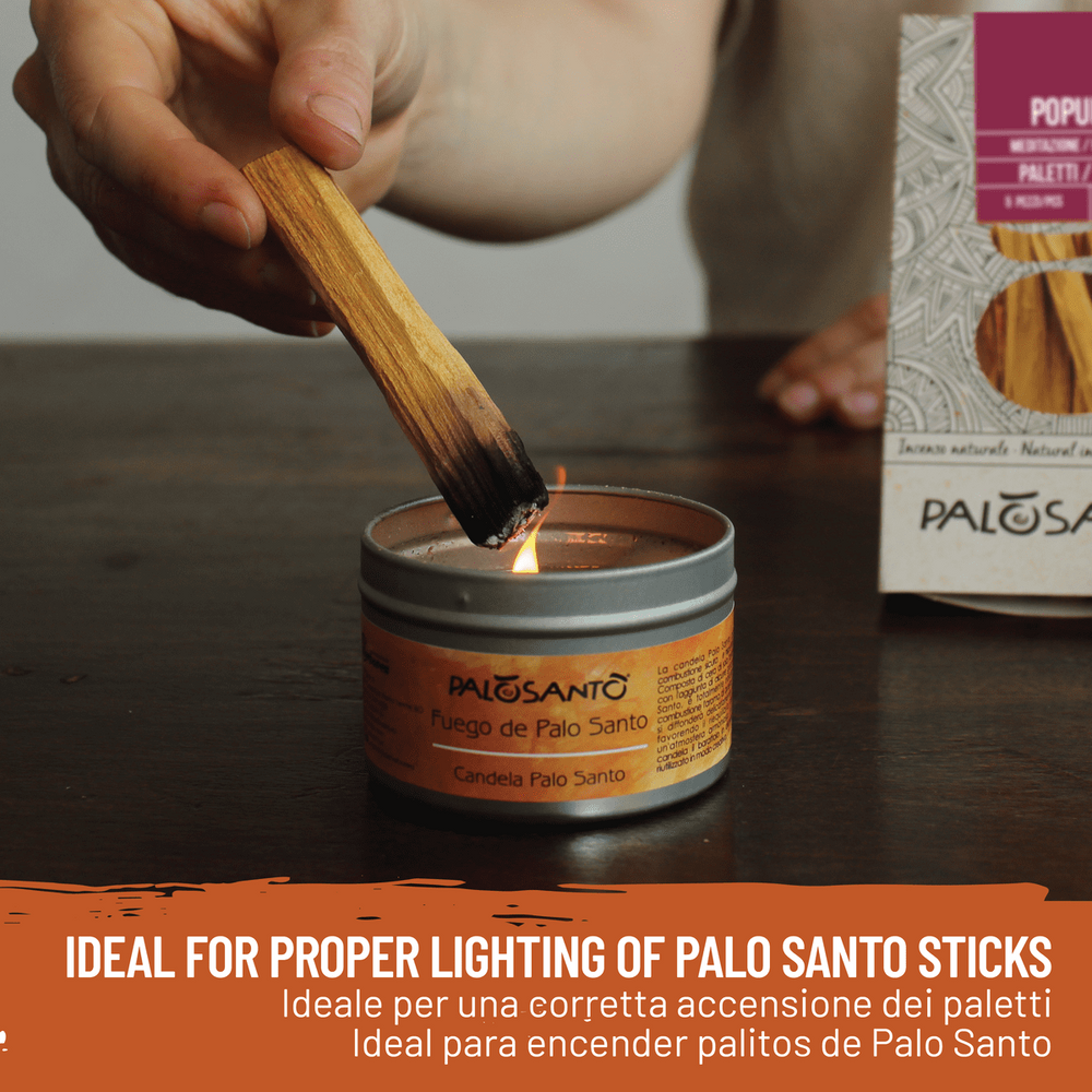 Fuego de Palosanto® Candela Profumata con Olio Essenziale di Palo Santo - dettaglio 4