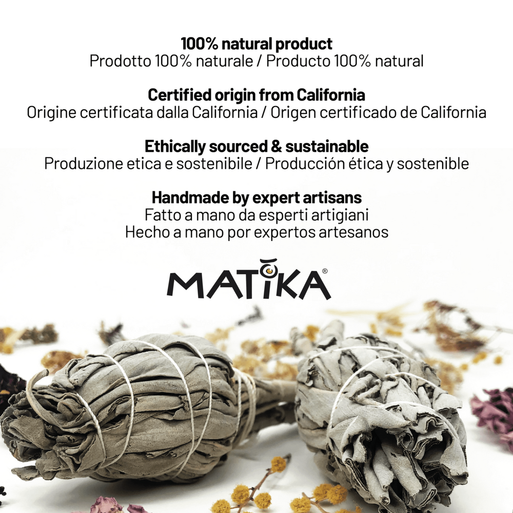 Salvia Bianca Smudge Incenso Naturale e Ecosostenibile - dettaglio 9