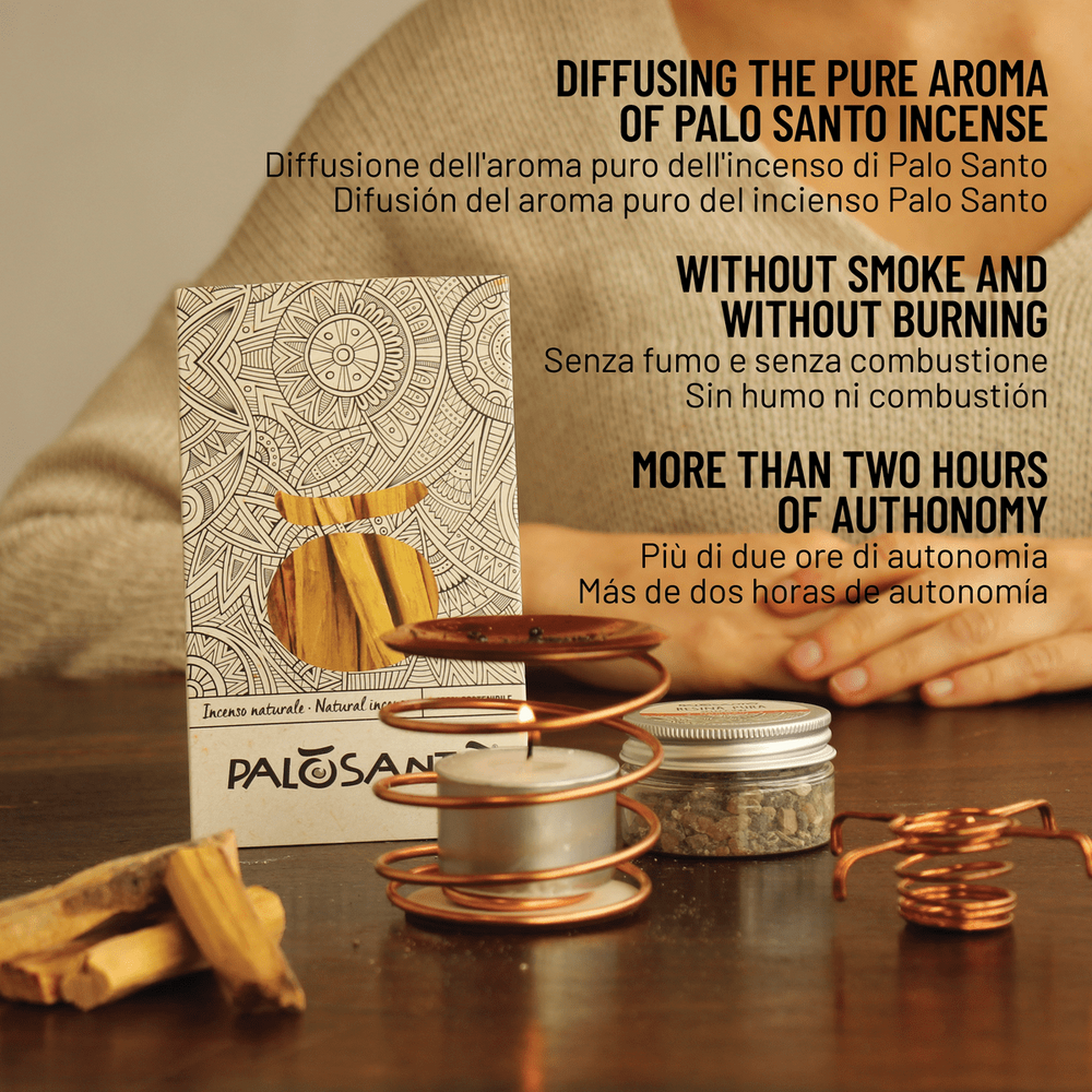 Kit Sublimazione Palo Santo: L'Innovazione dell'Aroma Puro dell'Incenso di Palo Santo - dettaglio 3