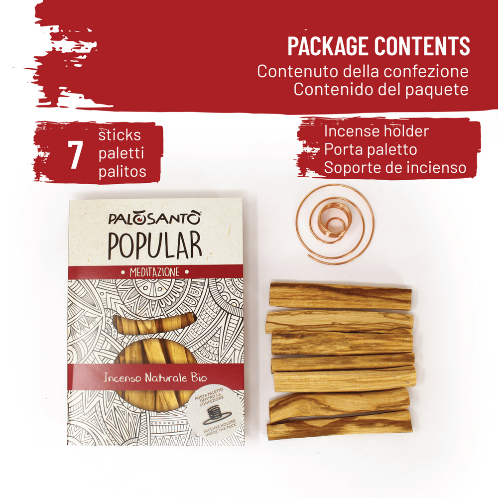 Kit Porta Paletto In Rame + Palo Santo Popular 7 Paletti - dettaglio 2