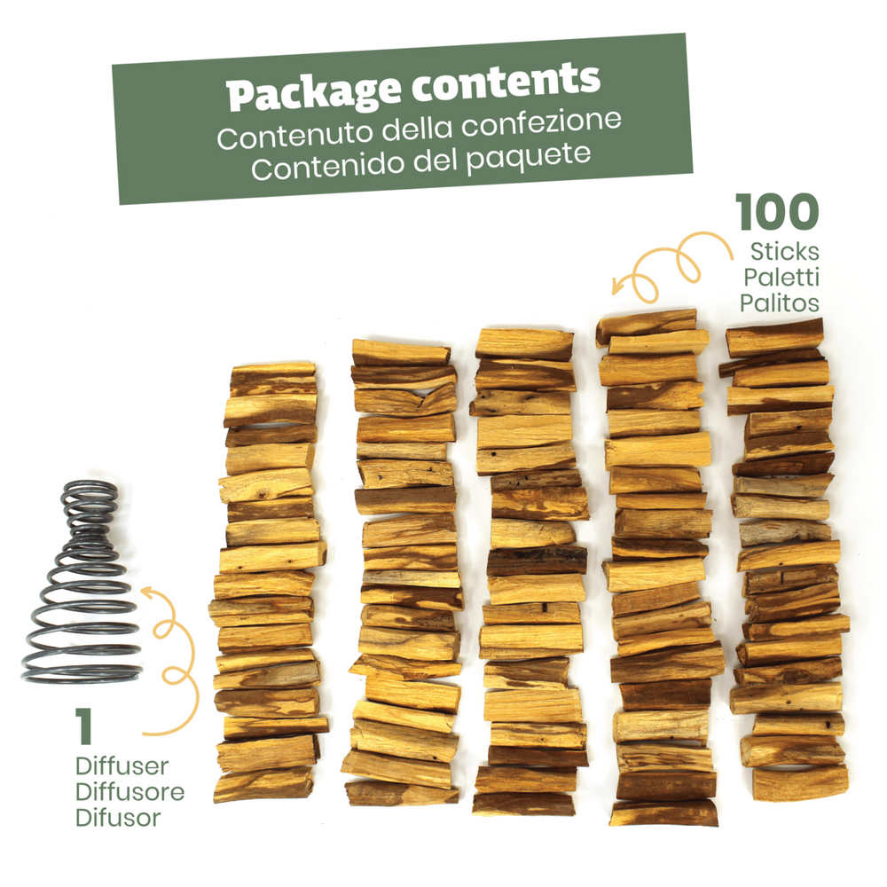 Kit Sublimazione Sahumito Incenso di Palo Santo - Aroma puro 100% Naturale - dettaglio 6