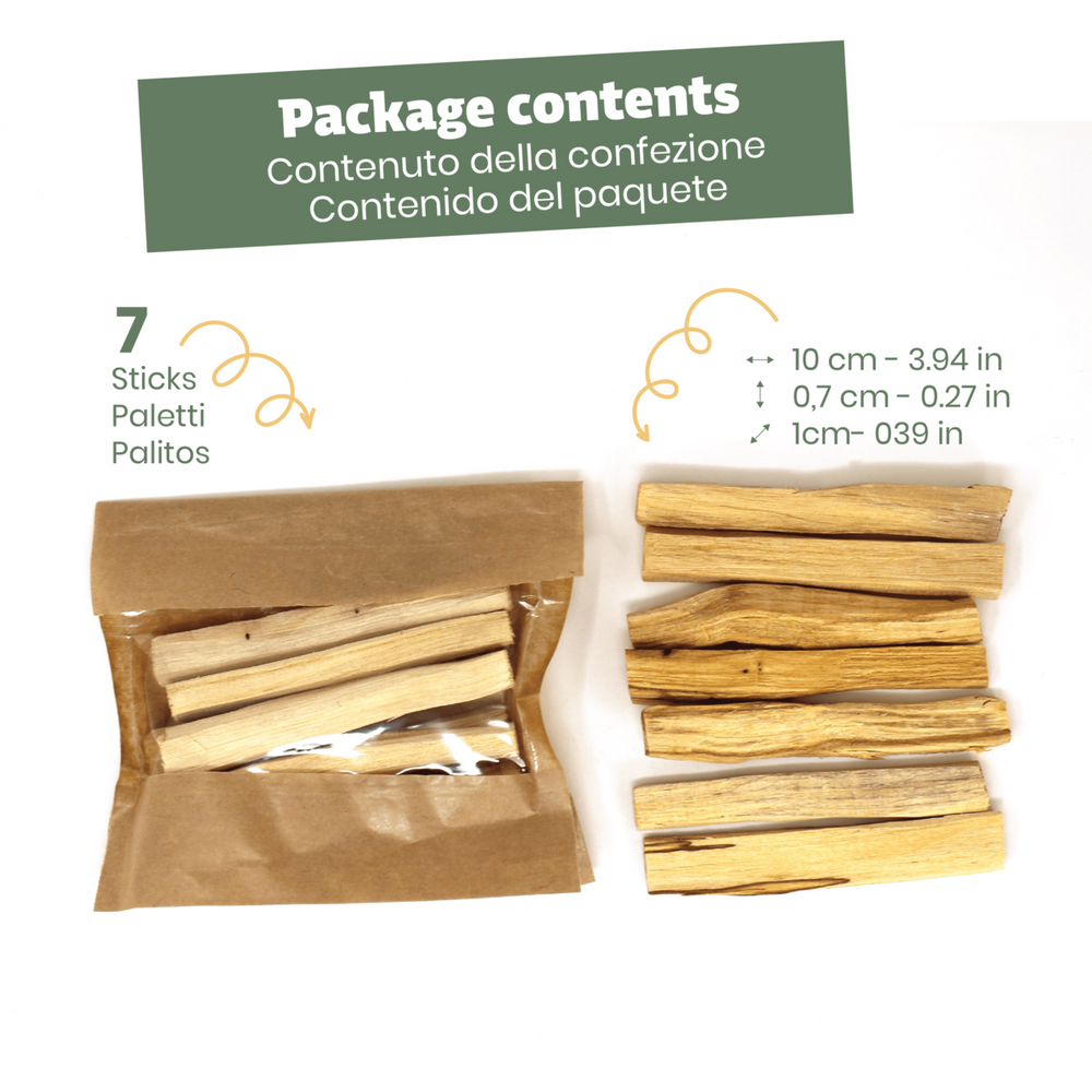 Palito Ecuador - Incenso di Palo Santo 100% Naturale - dettaglio 2