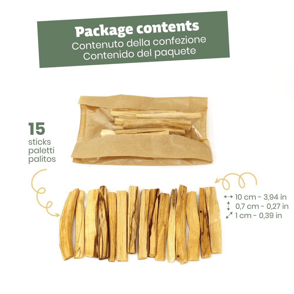 Palito Ecuador - Incenso di Palo Santo 100% Naturale - dettaglio 4