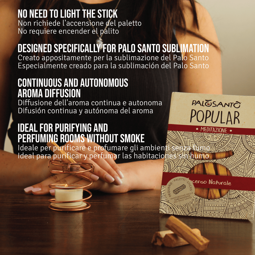 Paletti Palo Santo Pequeño - Incenso Naturale per Sublimazione - dettaglio 3