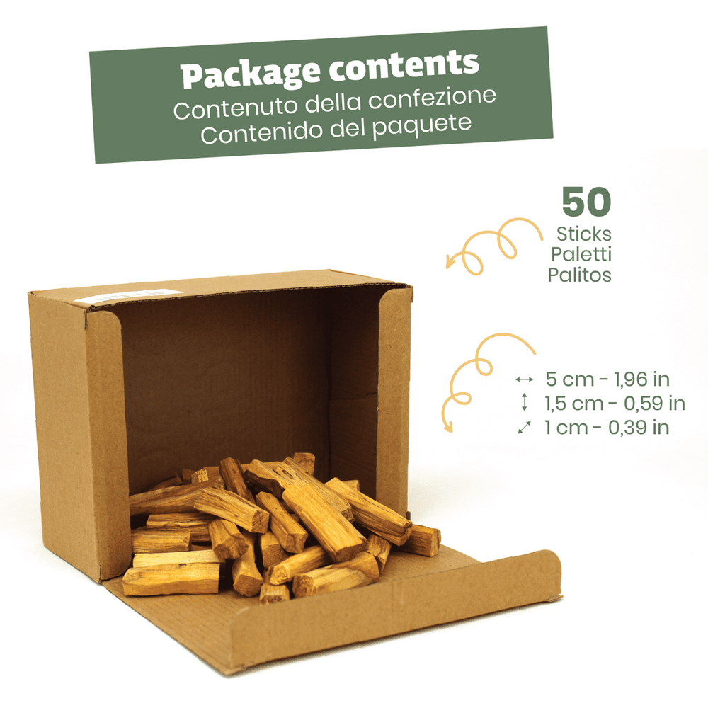 Sahumito Palo Santo Ecuador - Incenso 100% Naturale per Sublimazione - dettaglio 4