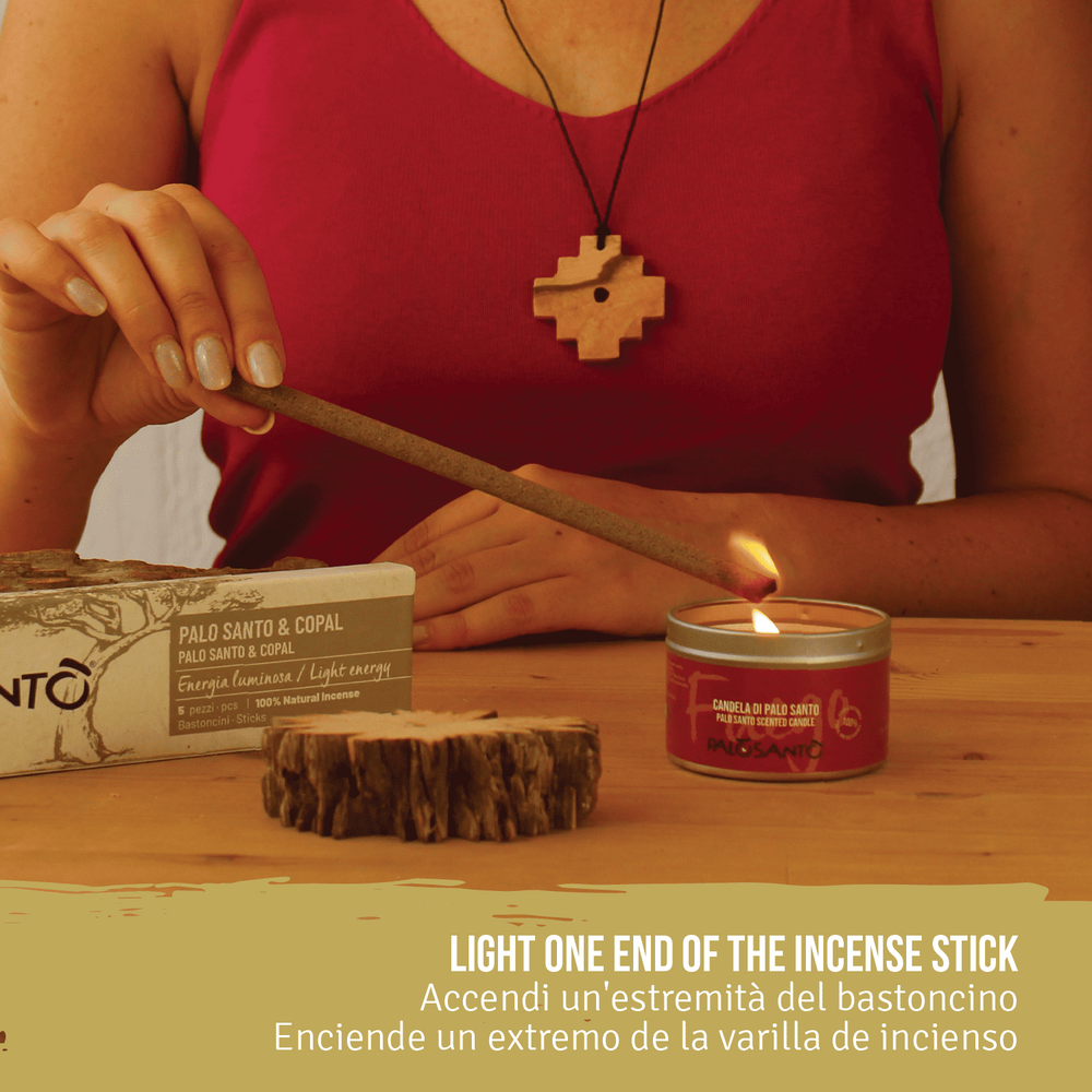 Bastoncini Incenso Palo Santo e Copal - dettaglio 6