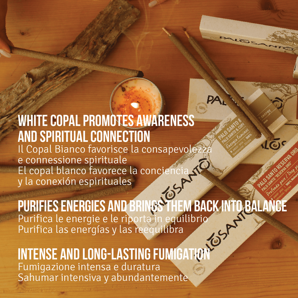 Bastoncini Incenso Palo Santo e Copal - dettaglio 5