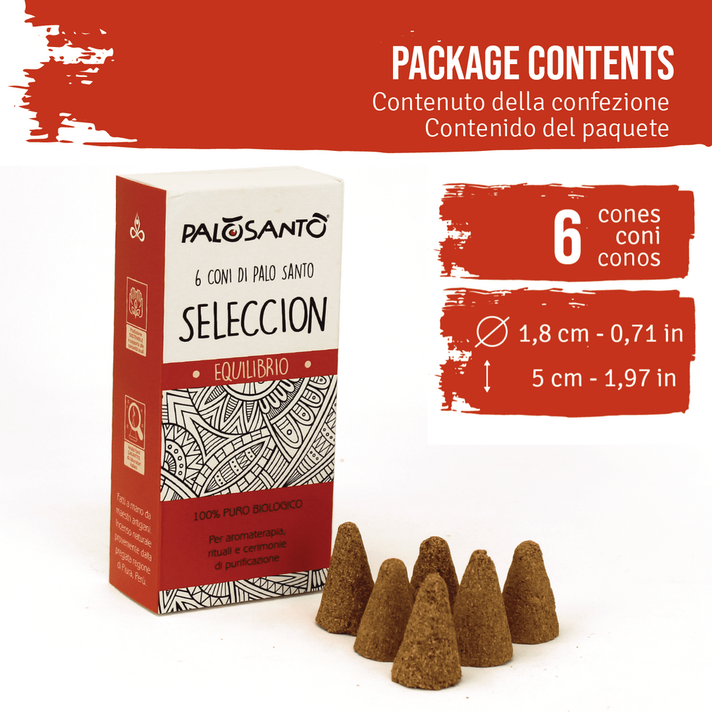 Incenso in Coni di Palo Santo 'Seleccion' Naturale ed Ecosostenibile - dettaglio 2