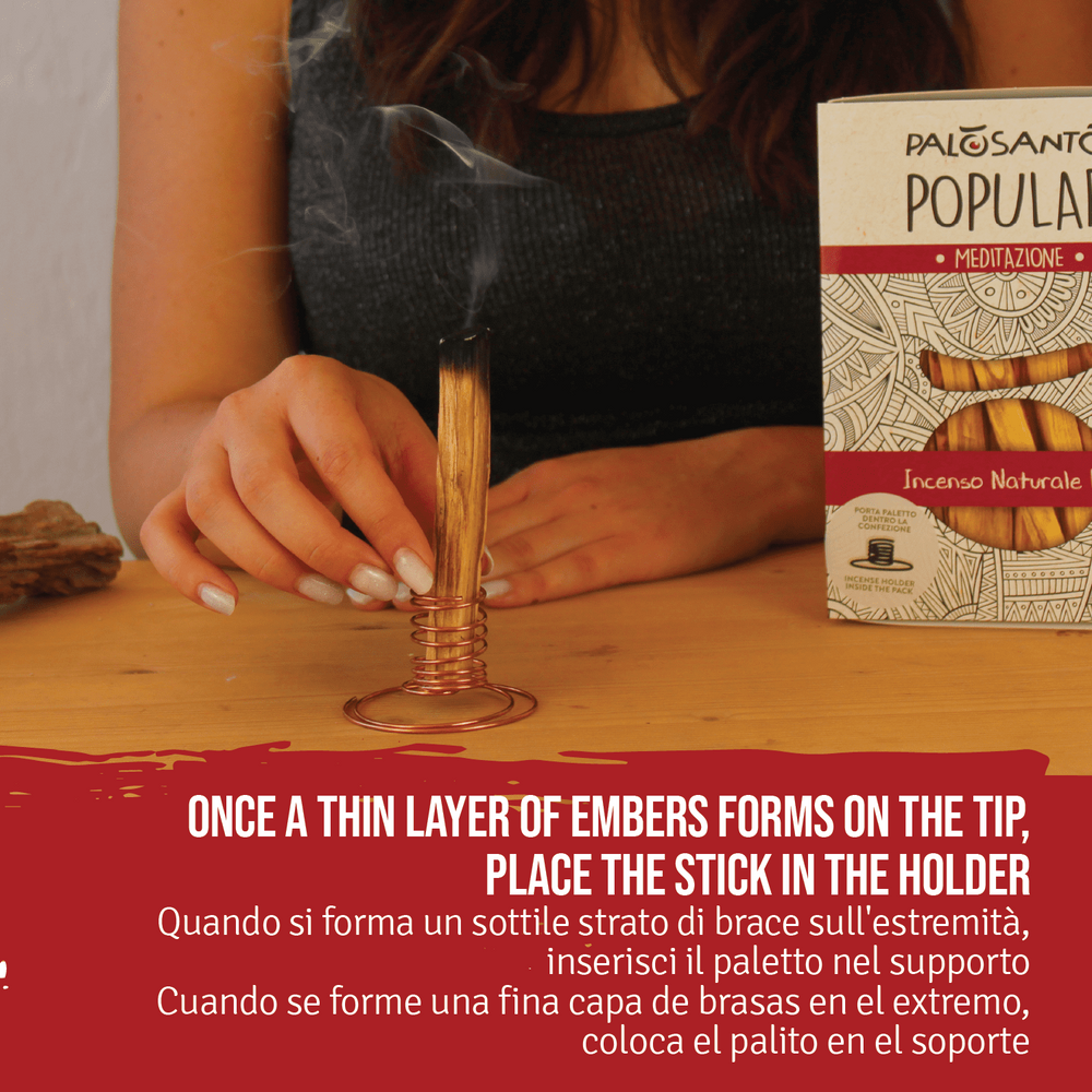 Kit Porta Paletto In Rame + Palo Santo Popular 7 Paletti - dettaglio 6