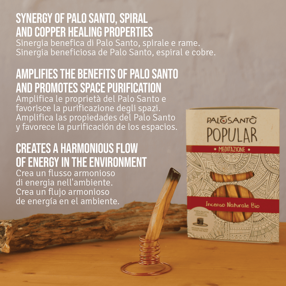 Kit Porta Paletto In Rame + Palo Santo Popular 7 Paletti - dettaglio 3