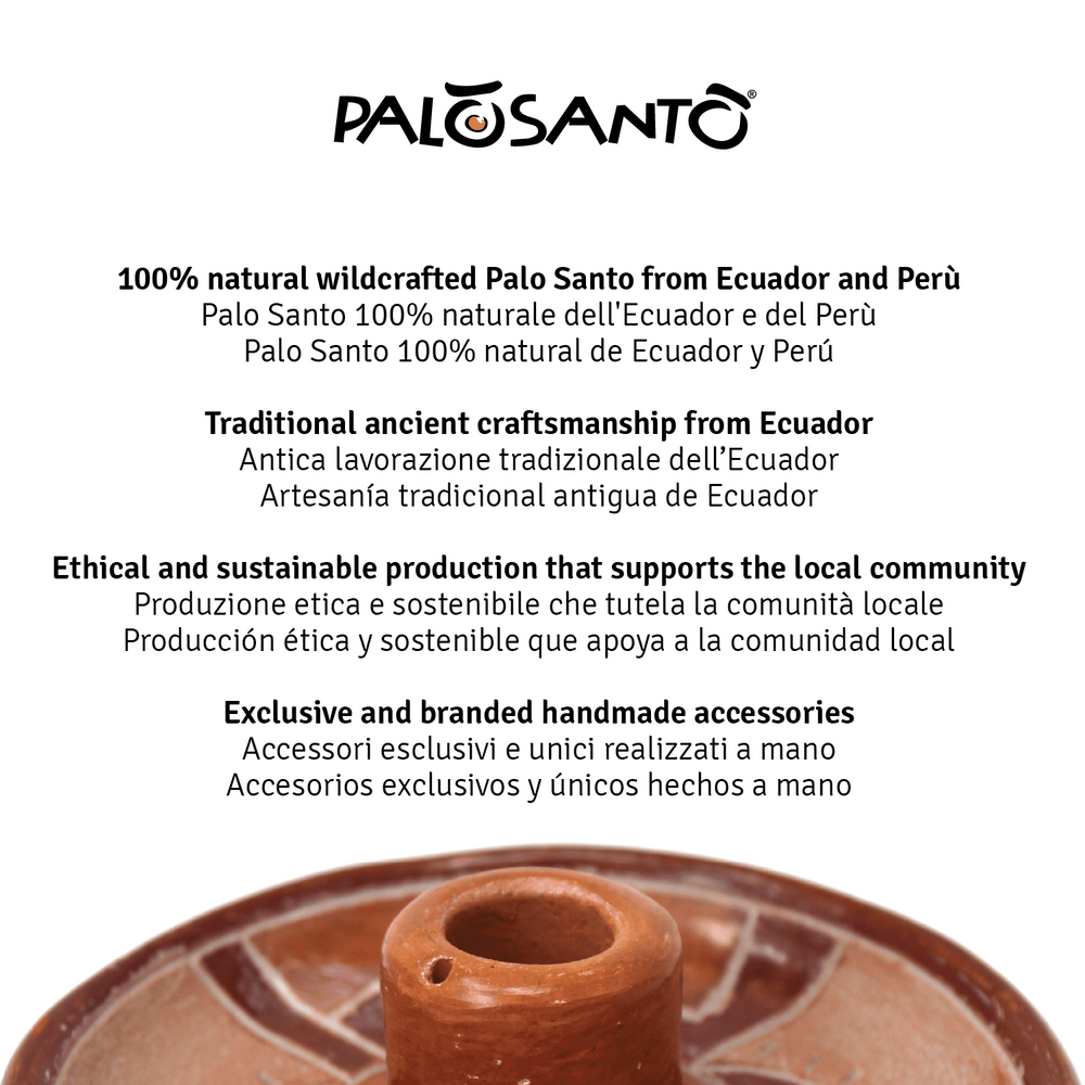 Kit Piatto Portaincenso + Paletti Palo Santo® - dettaglio 7