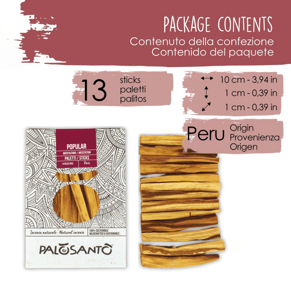 Paletti Palo Santo Popular Ayabaca - Incenso Naturale da Produzione Etica e Sostenibile - dettaglio 4