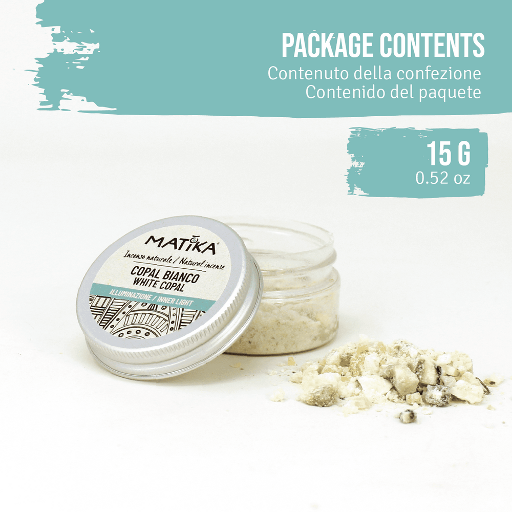 Resina Copal Bianco del Messico - 100% Naturale ed Ecosostenibile - dettaglio 2