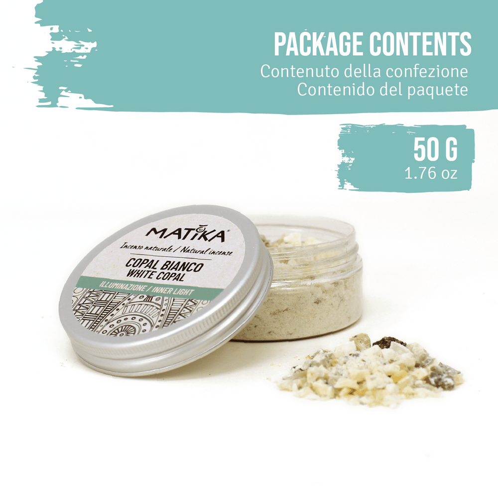 Resina Copal Bianco del Messico - 100% Naturale ed Ecosostenibile - dettaglio 4