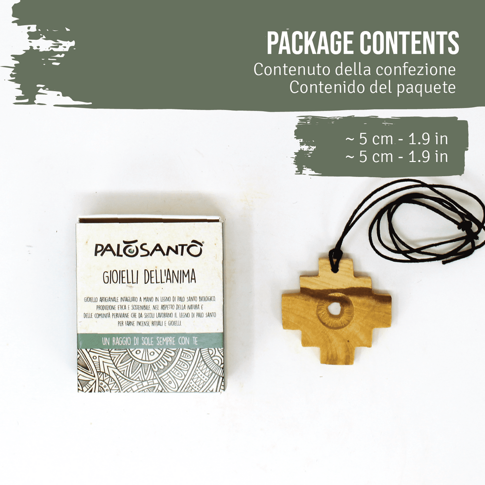 Ciondolo Chakana Palo Santo® - dettaglio 2