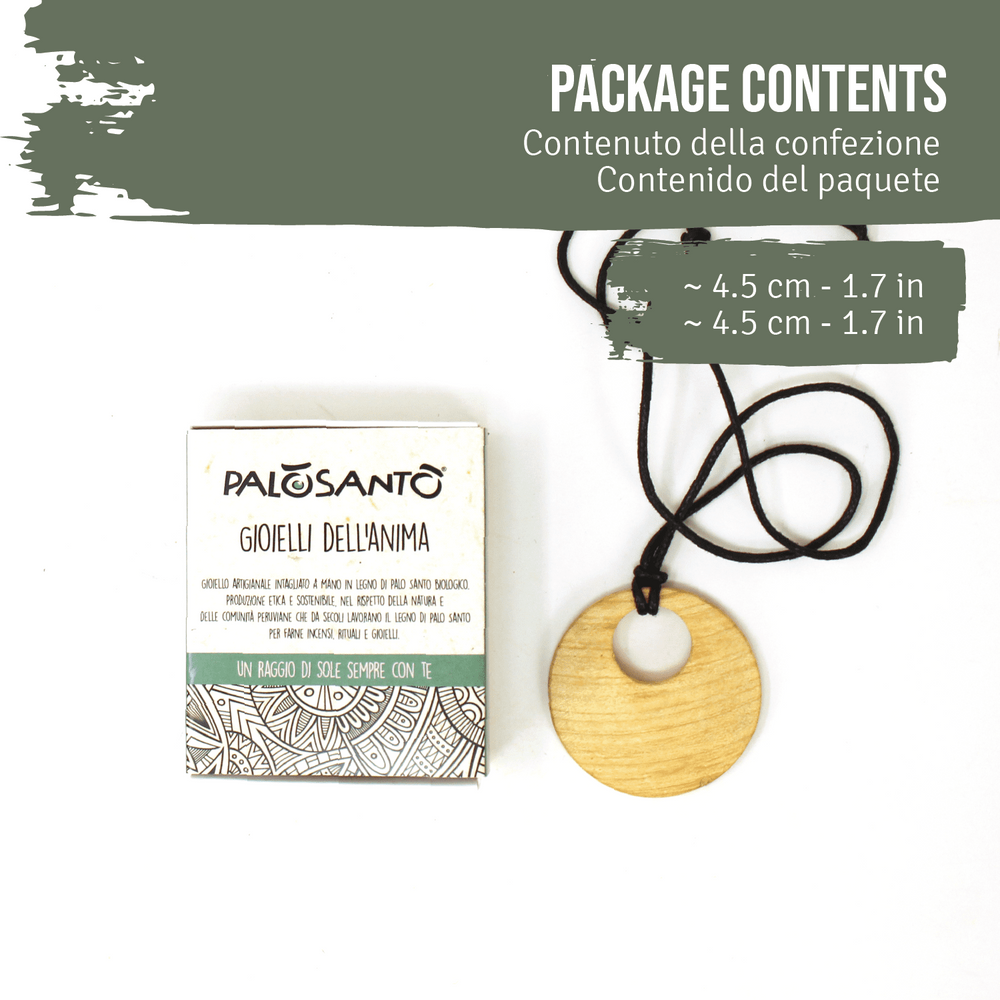 Ciondolo Sol Palo Santo® - dettaglio 2