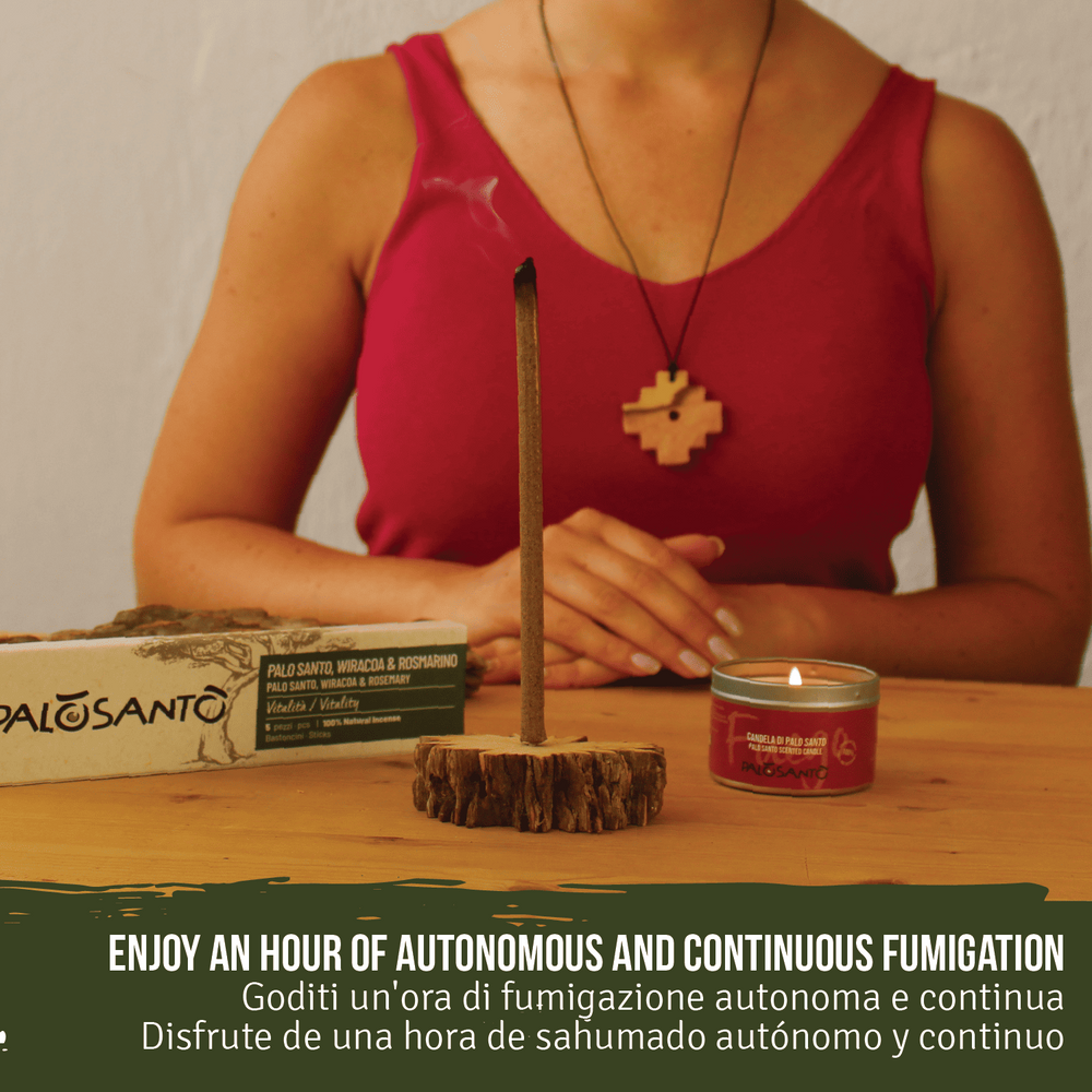 Bastoncini Incenso Palo Santo, Rosmarino e Wiracoa - dettaglio 8