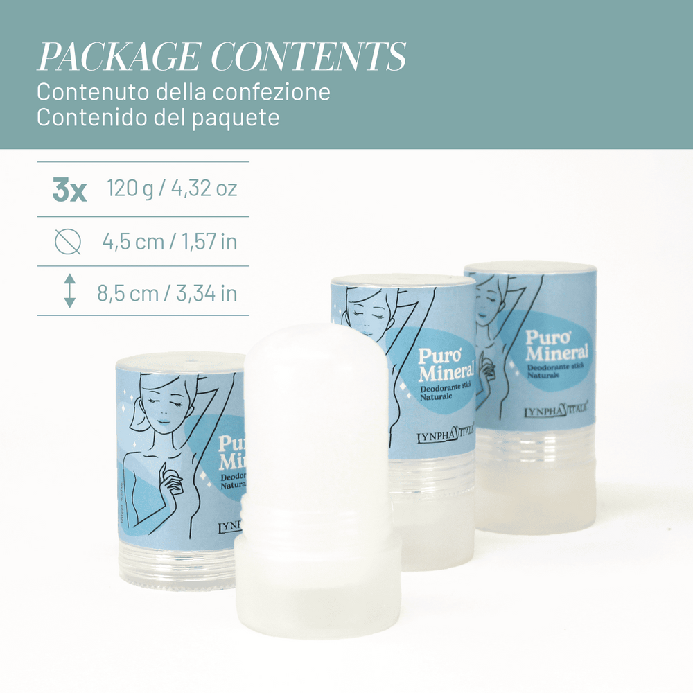 Puro Mineral Stick 120 g Allume di Potassio - dettaglio 4