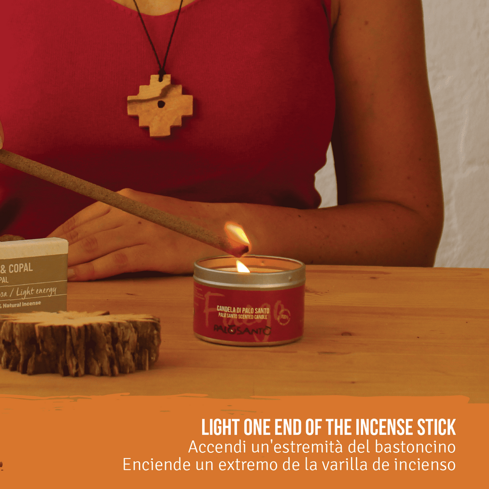 Bastoncini Incenso Palo Santo e Mirra - dettaglio 6