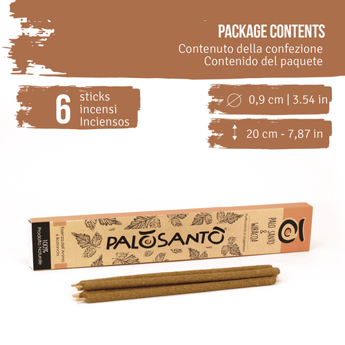 Bastoncini Incenso Palo Santo e Wiracoa - dettaglio 2