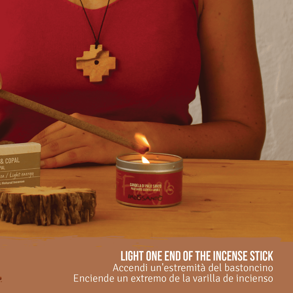 Bastoncini Incenso Palo Santo e Wiracoa - dettaglio 6