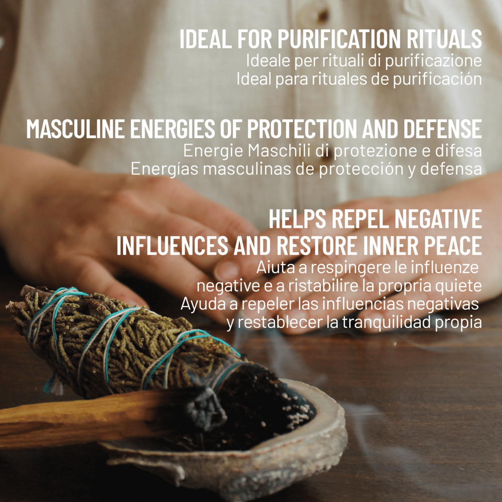 Ginepro Smudge Incenso Naturale e Ecosostenibile - dettaglio 5