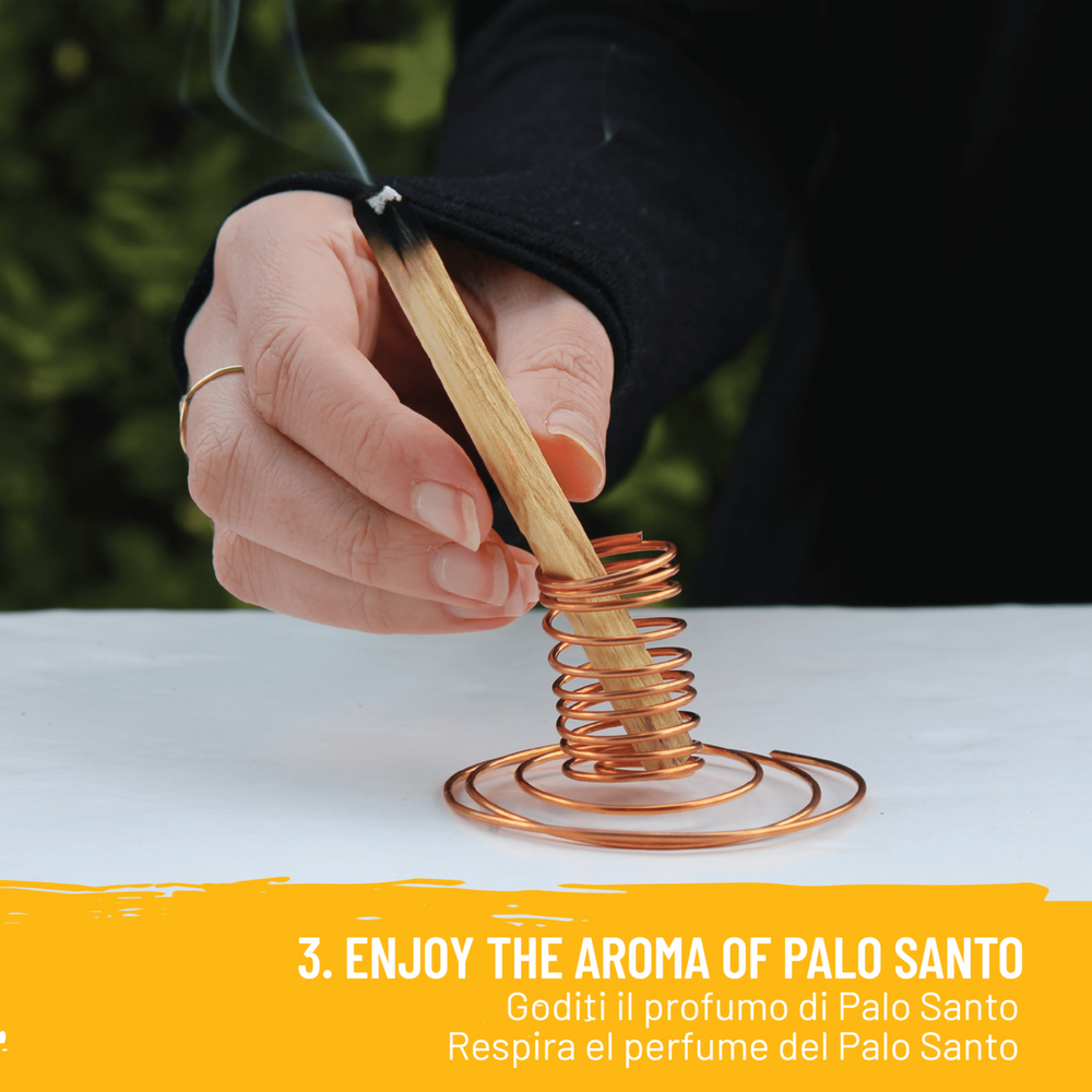 Paletti Palo Santo Amarillo - Incenso Naturale ed Ecosostenibile - dettaglio 6