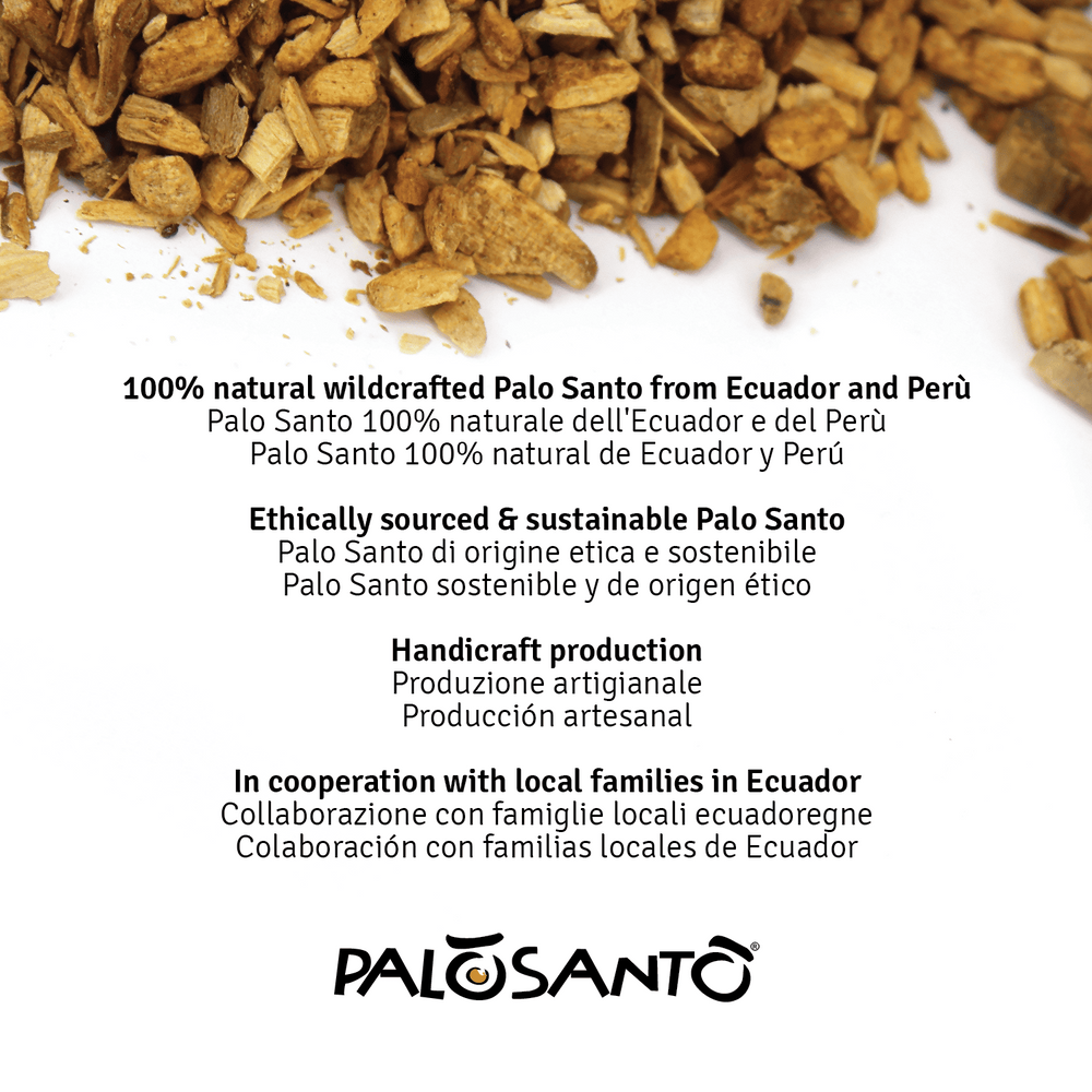 Grani di Legno Palo Santo 'Especial' Incenso Naturale e Ecosostenibile - dettaglio 7