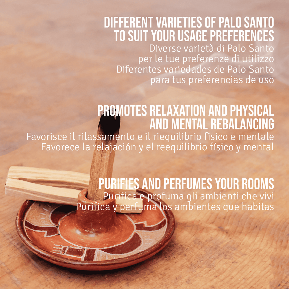 Kit Piatto Portaincenso + Paletti Palo Santo® - dettaglio 3