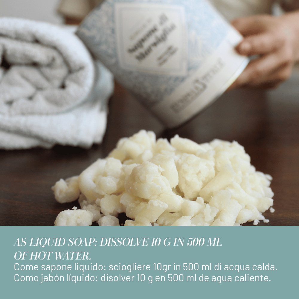 Sapone di Marsiglia in Scaglie per la Persona e per il Bucato - dettaglio 5