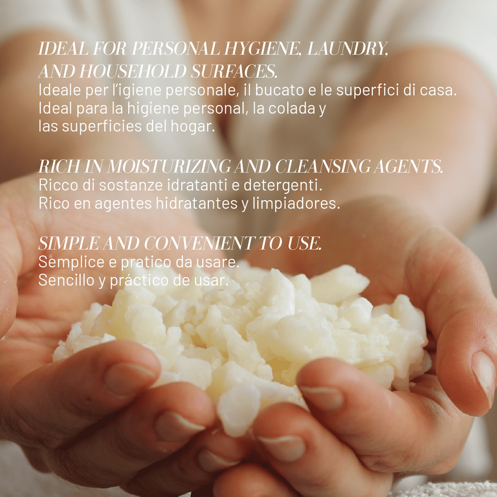 Sapone di Marsiglia in Scaglie per la Persona e per il Bucato - dettaglio 4