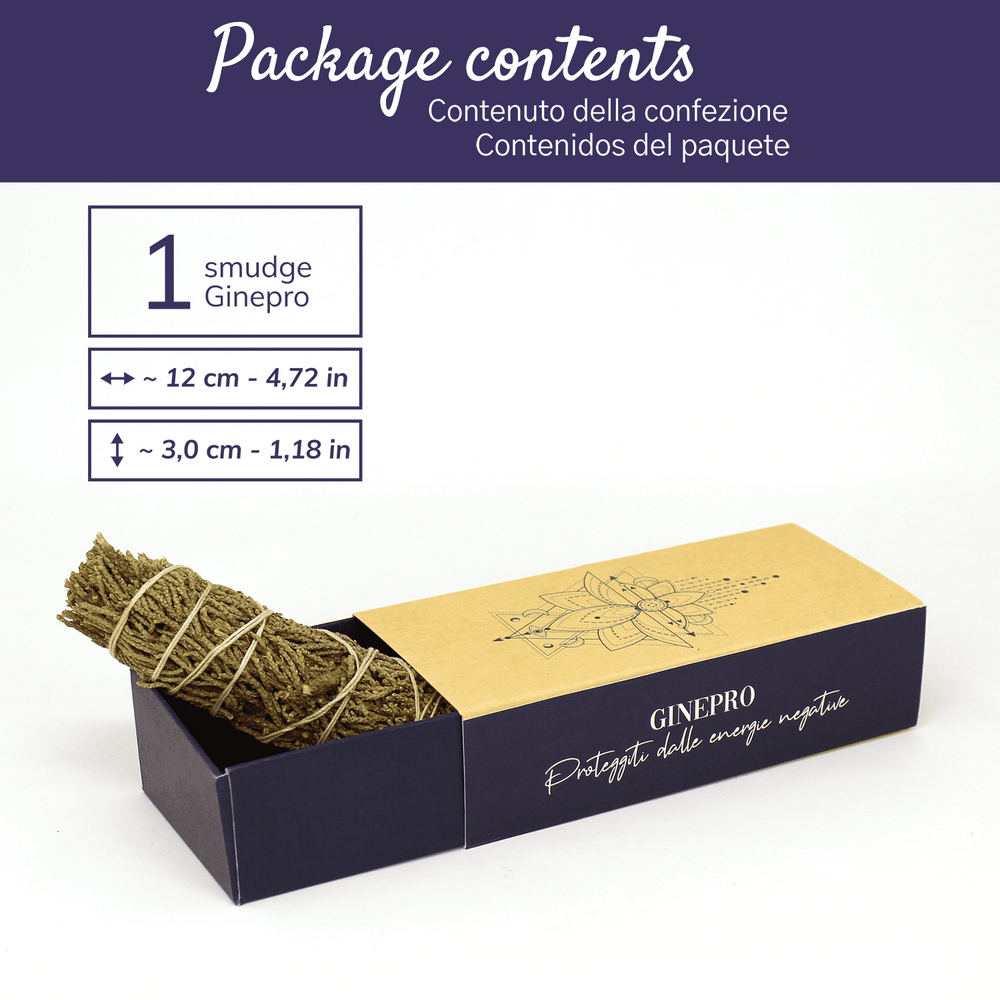 Ginepro Smudge Incenso Naturale e Ecosostenibile - dettaglio 2